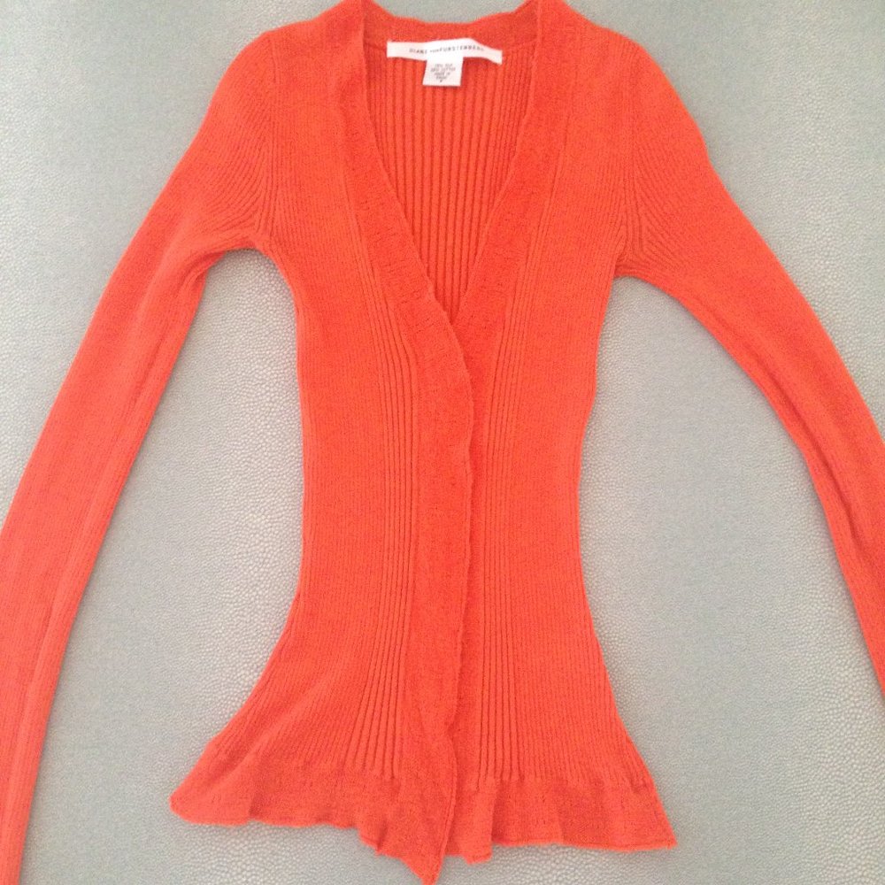 Diane Von Furstenberg stretchy silk/cotton blouse